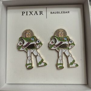 BAUBLEBAR X PIXAR DISNEY TOY STORY BUZZ LIGHTYEAR EARRINGS NEW IN BOX!!